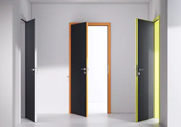 Ajtólap: Fekete (3D kőris)